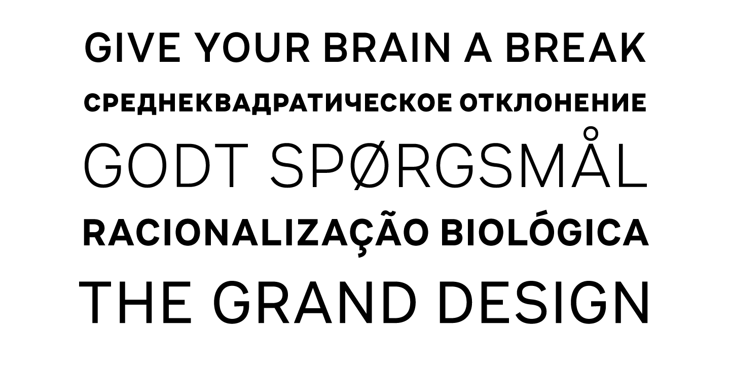 Пример шрифта Minor Bold Italic